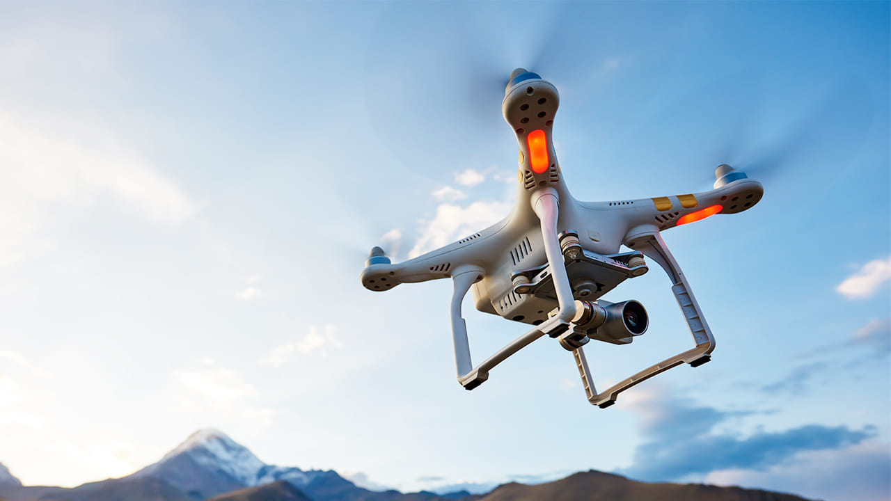 drone con cámara HD