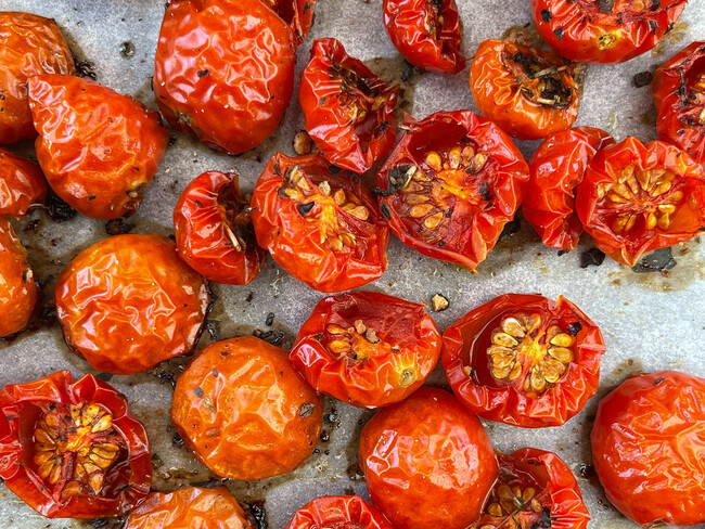 tomates al horno electrico
