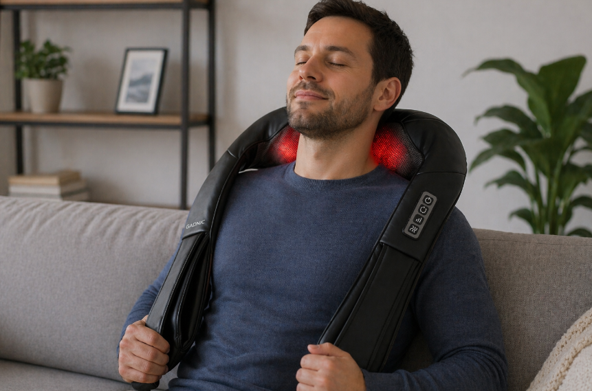 masajeador con calor