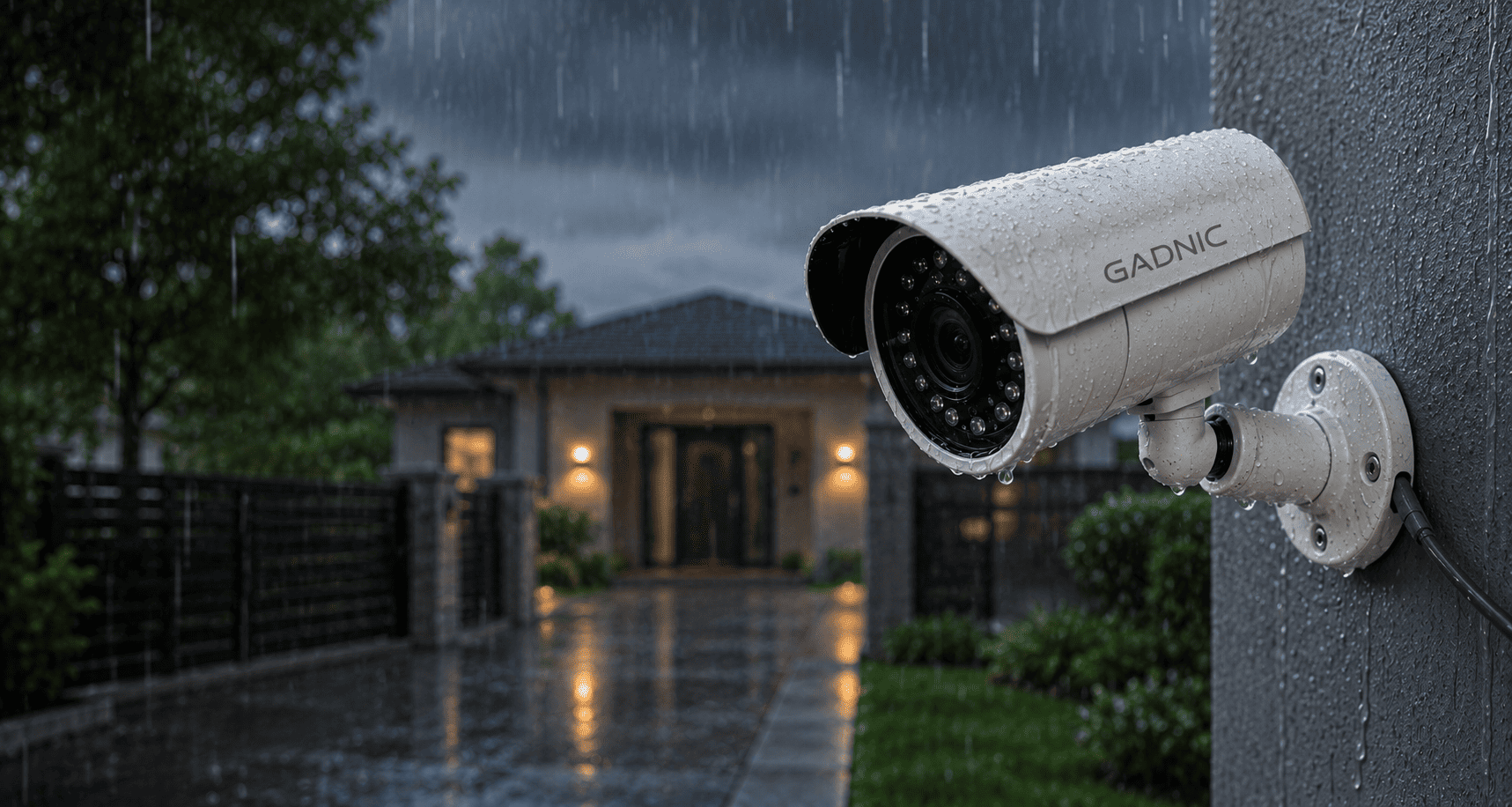 cámara de seguridad exterior